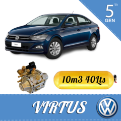 VOLKSWAGEN VIRTUS Equipo instalado GNC 5ta Generacion - Tienda GNC