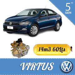 VOLKSWAGEN VIRTUS Equipo instalado GNC 5ta Generacion - tienda online