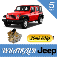 JEEP WRANGLER Equipo instalado GNC 5ta Generacion