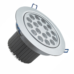 Spot Cromado Redondo Luminus 18w Morna LM1026A