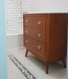 Vanitory ingles Mid Century - Chez Carolaine Decor