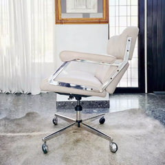 Sillón Eames en cuero crudo - comprar online