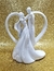 topo de bolo porcelana branco