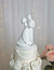 Topo de Bolo em Porcelana | Modelo Love Connection | Cod.: A76