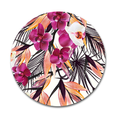 CAPA PARA BASE DE MDF ORQUIDEAS UN