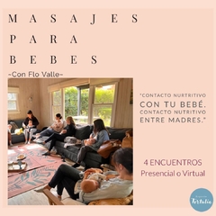 MASAJES PARA BEBÉS (4 Encuentros)