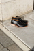 Calado Negro con taco beige