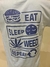 Remera Estampada Oversize doble estampa EAT en internet