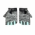 Grey & Aqua