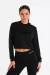 Buzo CropTop Black