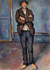 Poster Paul Cezanne, Camponês de pé com braços cruzados - comprar online