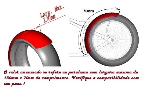 Kit Intruder 125 / 250 Para - lama traseiro sem aba kit fixação