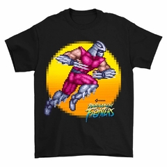 "Aura Crusher" Playera color negro y morado