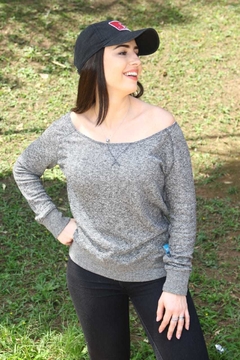 BLUSA SOUL MEZCLA DECOTE CANOA