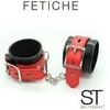 HandCuffs Sex Therapy Black&Red