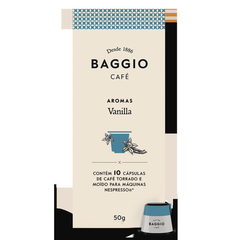 Baggio Aromas - Vanilla - Cápsula 10 unids