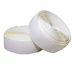Cinta de manubrio blanca, Oval