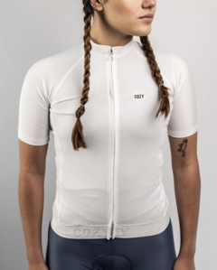 JERSEY CICLISMO BASIC -UNISEX- BLANCO - comprar online