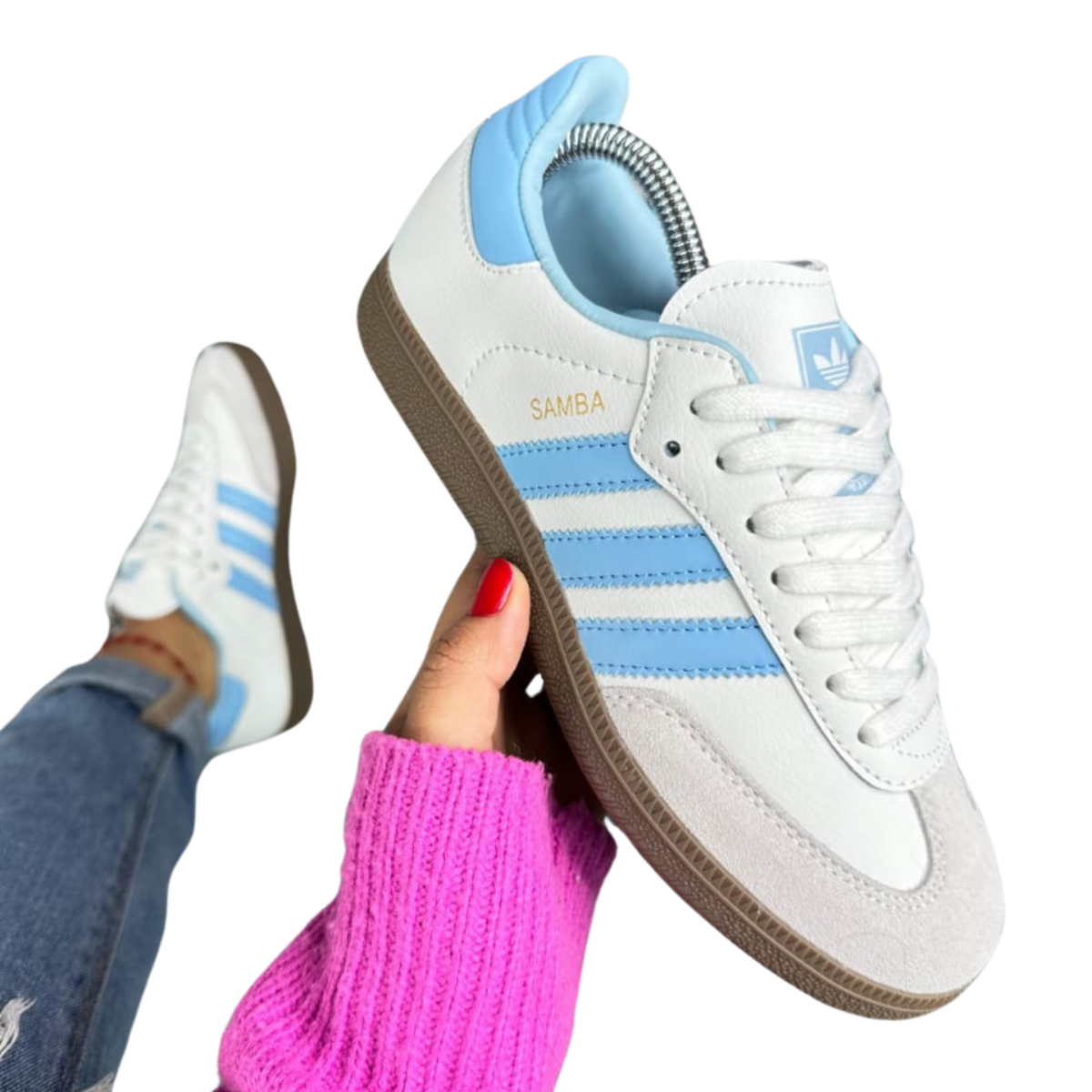 samba adidas mujer