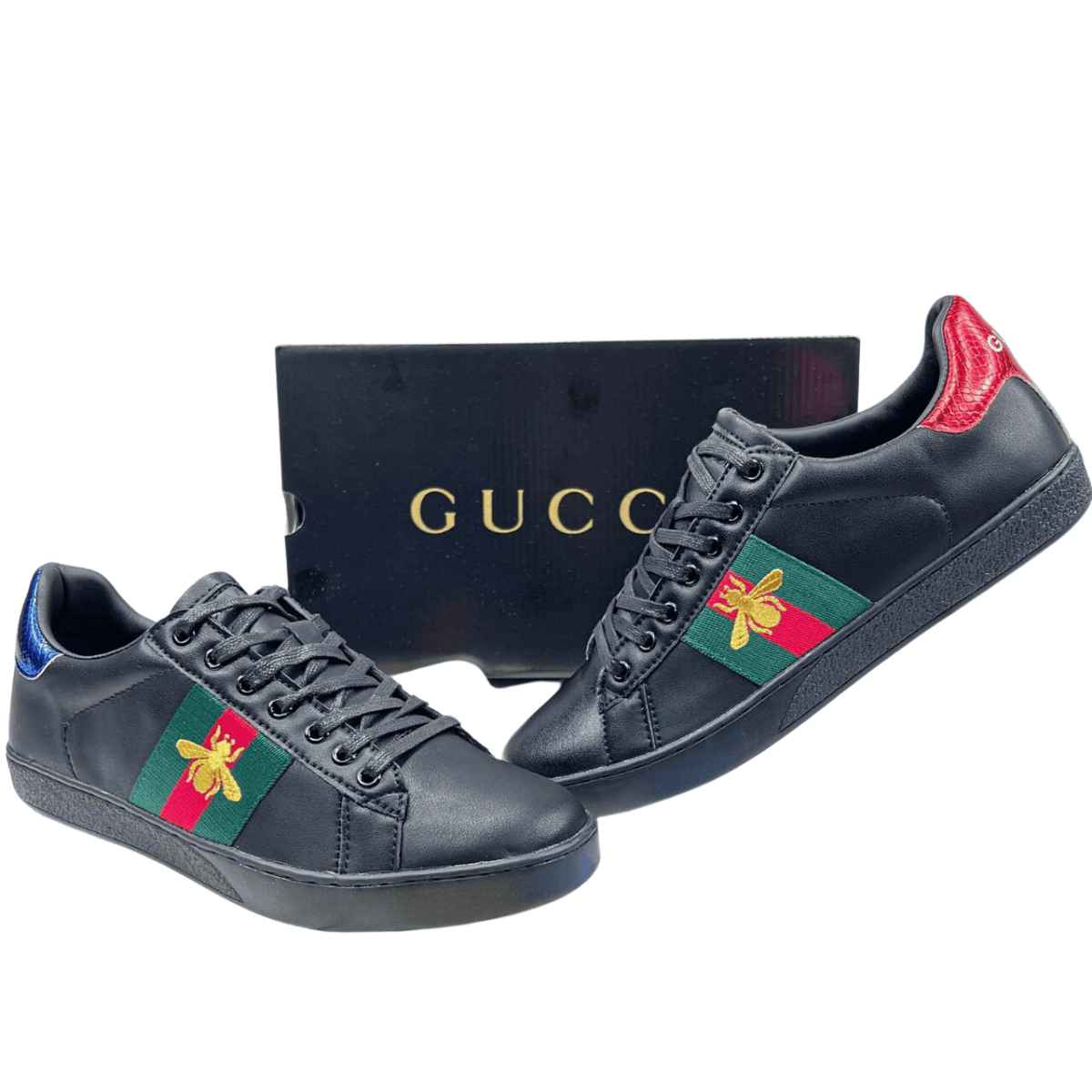 zapatillas gucci negras