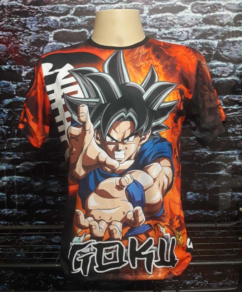 Camisa Camiseta Goku Instinto Superior Completo Dragon Ball