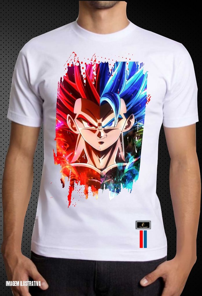 CAMISETA GOKU - INSTINTO SUPERIOR - Filho Prodigo