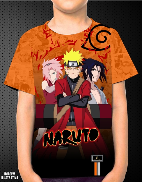 Camisa de botão Aldeias Naruto - Filho Prodigo