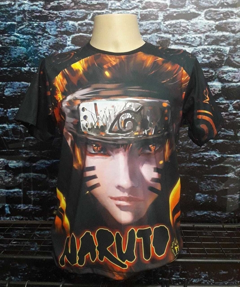 CAMISETA NARUTO, SASUKE E SAKURA