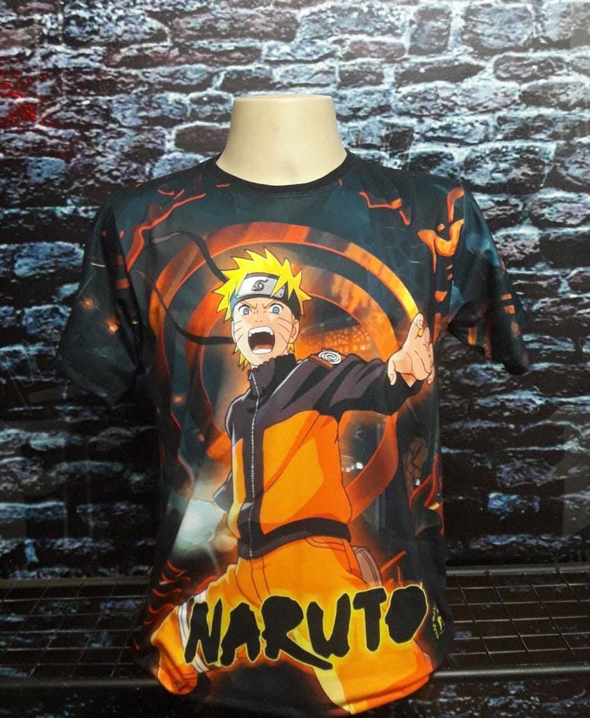 Camiseta/camisa Infantil Pai Do Naruto Minato Rasengan