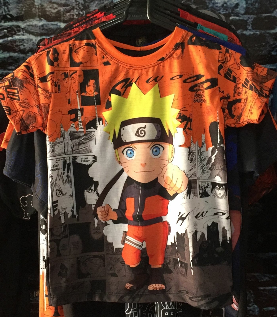 Camiseta Infantil Hinata Hyuga Personalizada