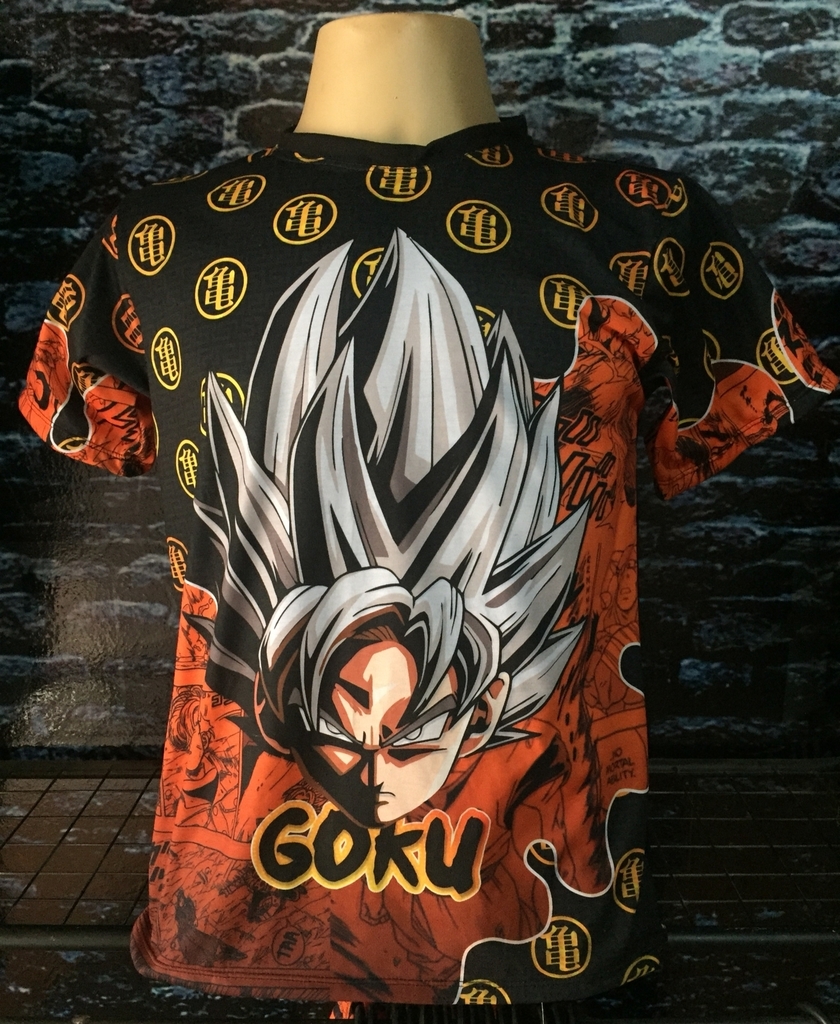 Camisa Camiseta Goku Instinto Superior Completo DBZ Super