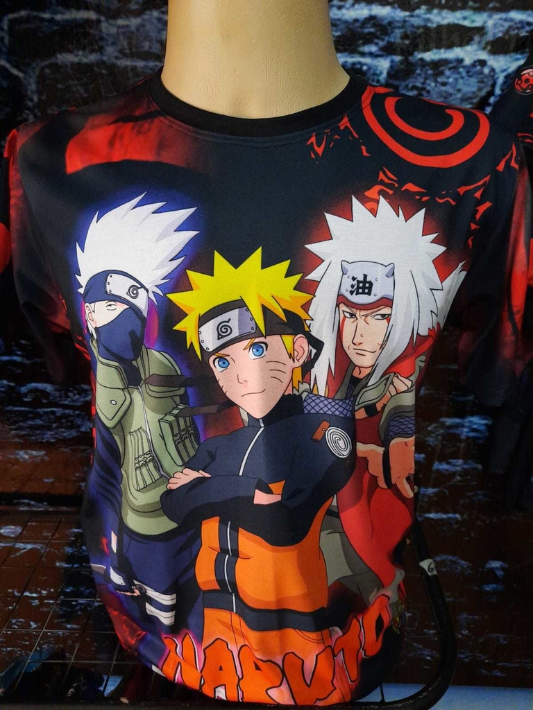 Camisa de botão Aldeias Naruto - Filho Prodigo