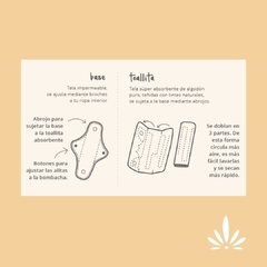 KIT TOALLITAS DE TELA M - comprar online