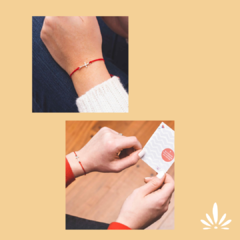 PULSERA ALBERTINA (roja) en internet