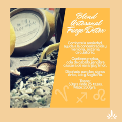 BLEND ARTESANAL MATE -FUEGO DETOX