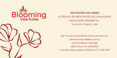 INVITACIÓN SIN CARGO A CÍRCULO DE LUNA NUEVA