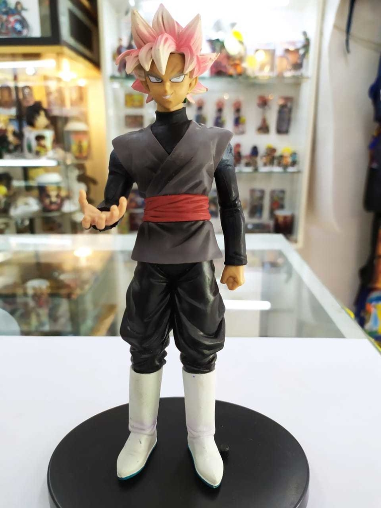 Figura de acción de Dragon Ball Z, Goku negro, Zamasu, pelo rosa Figura de acción de Dragon Ball Z, Goku negro, Zamasu, pelo rosa