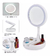 Espejo Led Doble Cara 1x y 10x de aumento