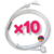 Pack x10 Cable Repuesto Apple Magsafe 2 - Modelo 05