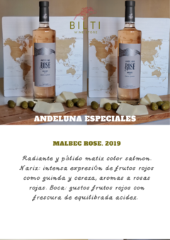 Andeluna Partidas Especiales Malbec Rose - comprar online
