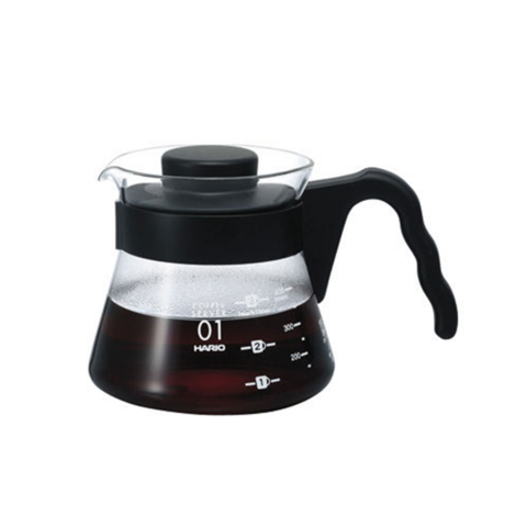 jarra-de-vidro-para-servir-cafe-hario-preto-700ml - Outlet do Café