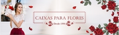 Banner da categoria Caixas para flores