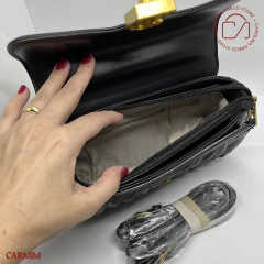 BOLSA ASTROMELIA BLACK (06026B) - Carolina Areco Store