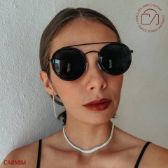 OCULOS DE SOL BRANCO AÇUCENA (FLX2C4) - Carolina Areco Store