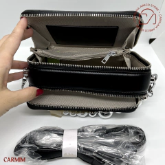 BOLSA PLUMOSA BLACK (0604B) - Carolina Areco Store