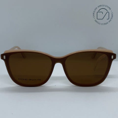 ÓCULOS CLIP ON POLARIZADO ROSE (ZX25042) - Carolina Areco Store
