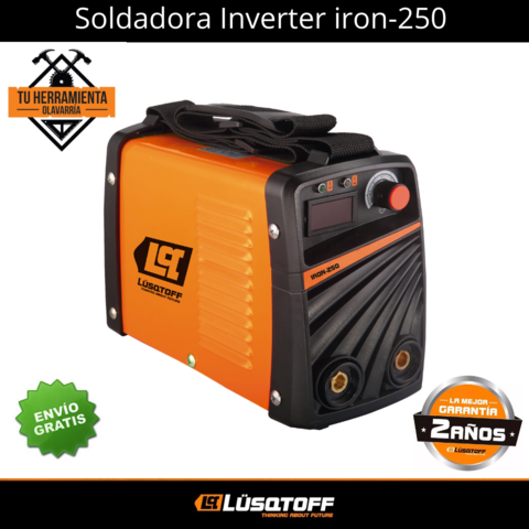 Soldadora Inverter Iron 250 Lusqtoff