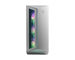 Gabinete MSI MPG GUNGNIR 110R TG ATX Fan ARGB x4 White - CUMBRE MEGACOMPU