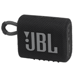 PARLANTE PORTÁTIL JBL GO3 BLUETOOTH SUMERGIBLE NEGRO (JBLGO3BLKAM)
