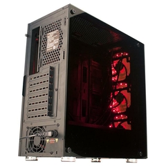 GABINETE GAMER NOGA NG-8608-CF + Fuente 600W - comprar online